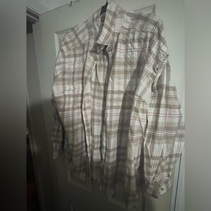 3X Croft & Barrow Women's Plus Plaid Top